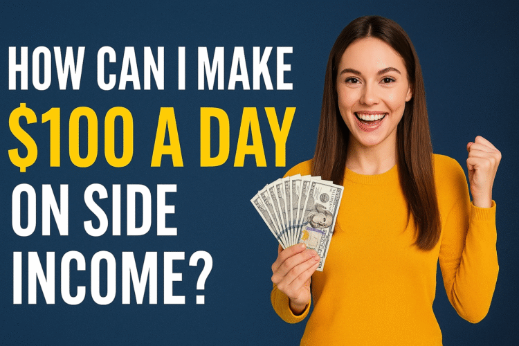 How can I make $100 a day on side income