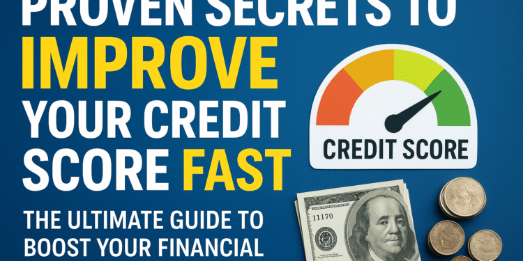 how to improve your credit score fast
