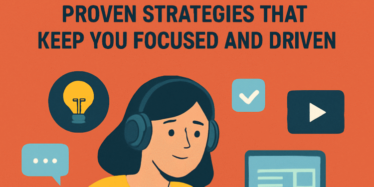 How to stay motivated while studying online